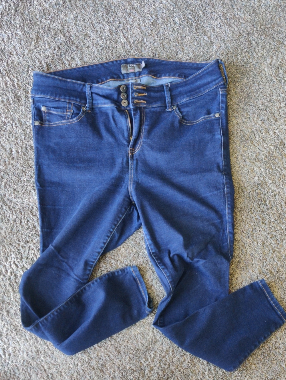 Torrid Dark Blue Women's Stretch Skinny Jeggings